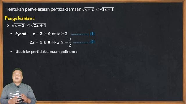 Cara Menentukan Penyelesaian Pertidaksamaan Irasional || Matematika Wajib || Kelas 10 || Part 2
