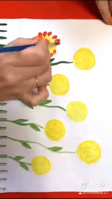 Рисование "Цветы"