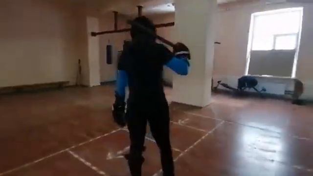 Супер поединки на палках, обк Сфера, фрагмент боя, дистанция, мощные удары, полный контакт
