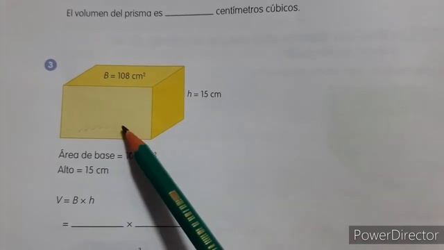 Tarea N° 51 (págs. 104 - 116). Lección 3: volumen de una figura 3D.