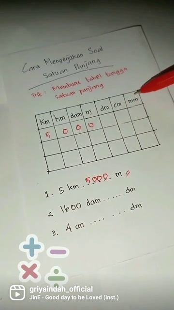 Part 2 || Cara Mengerjakan Soal Satuan Panjang