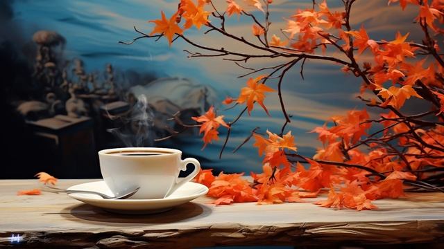 Осенняя джазовая музыка 🍂 Осенняя атмосфера и джазовая расслабляющая музыка для работы и учебы #5