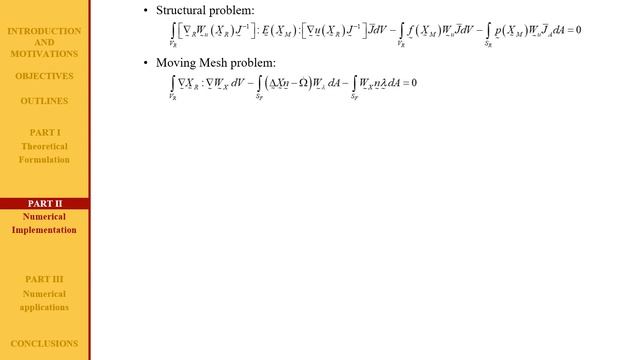 Crack growth propagation modeling based on moving mesh method and interaction integral approach