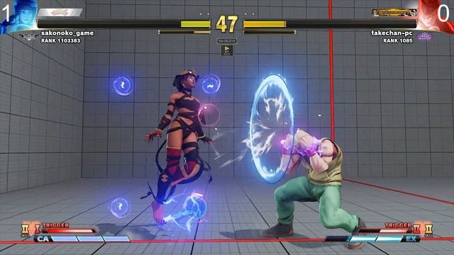 SFV CE Sako (Menat) vs Takechan (Ed) FT3