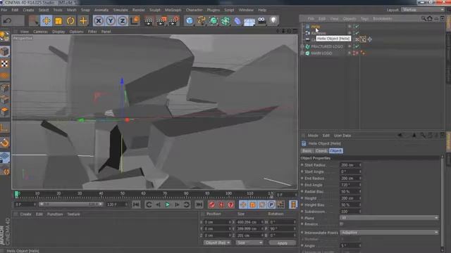 Spline Driven Motion Design With Cinema 4D Tutorial Preview
