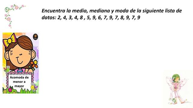 Teoría fundamental de Media, mediana y moda