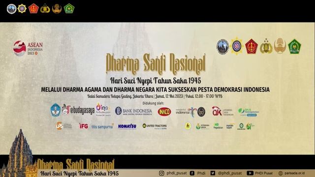 TEST (KAMIS, 11 MEI 2023) DHARMA SANTI NASIONAL HARI SUCI NYEPI