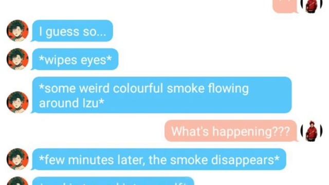 Dabideku AU, texting story ~ omegaverse and soulmate AU