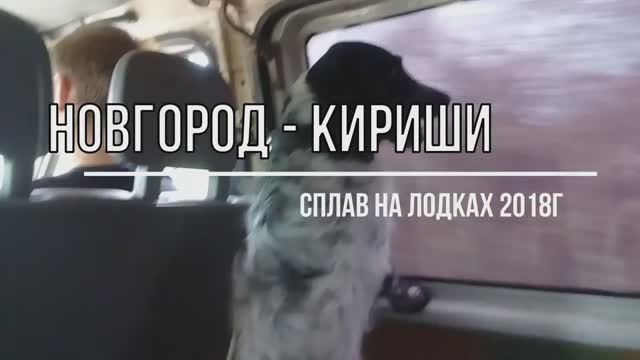 Сплав на лодках пвх по реке Волхов (Великий Новгород - Кириши 150км) летом 2018