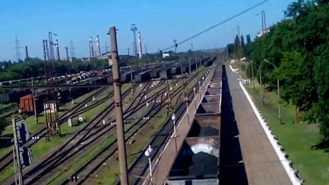 Кривой Рог станция Червонная.