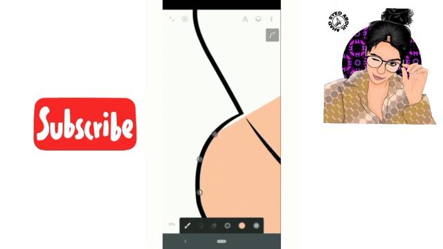 Draw a Face #Vector of Indian InstaGram influencer by @MuhammadHamza0 - Episode 001
