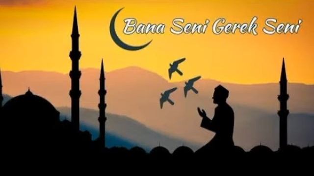 BANA SENİ GEREK SENİ... (ALLAH C. C) 🌹🌹🌹 YUNUS EMRE (RAHMETULLAHİ ALEYH) MÜZİKSİZ İLAHİ