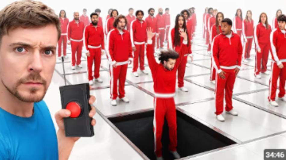 Каждую Минуту Один Человек Выбывает / MrBeast