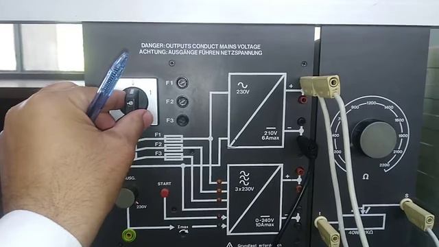 lab # 5 To control and regulate the speed of shunt wound DC motor (No load)