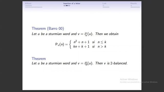 Moussa Barro, Billard dans le cube (in French with English slides)