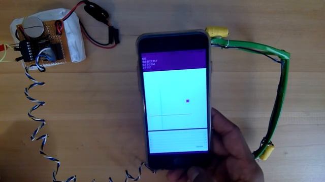 Electromagnetic tracking prototype using iPhone  magnetometer