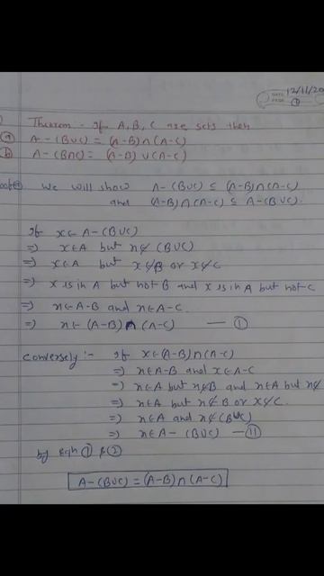 SET Theory