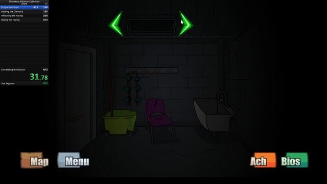 Henry Stickmin Sneaky Escapist %