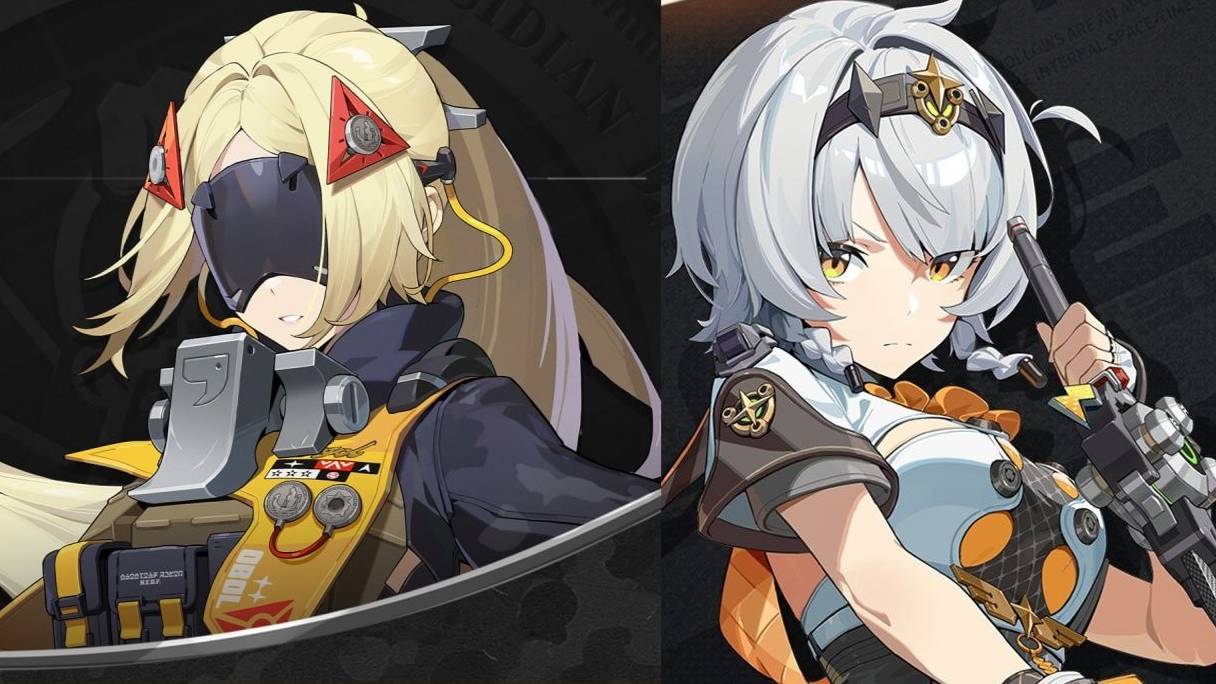 ZZZ (Zenless Zone Zero) 1.6 Серебряный солдат Энби и Гашетка: анимация ожидания