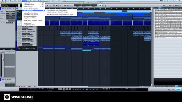 Presonus Studio One 2: How To Measure Dynamic Range | WinkSound