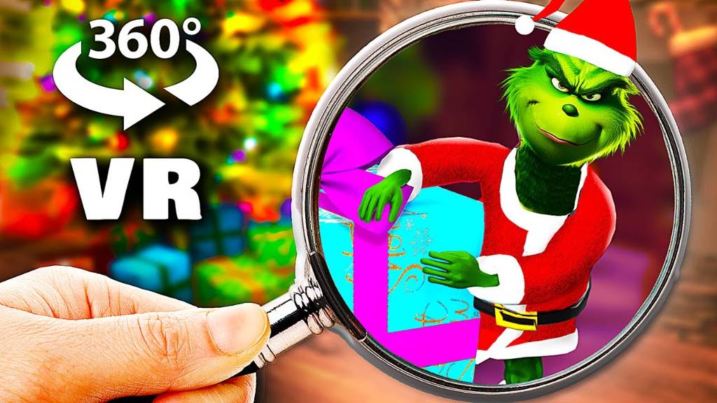 360  VR - Где Гринч Помогите Деду Морозу!