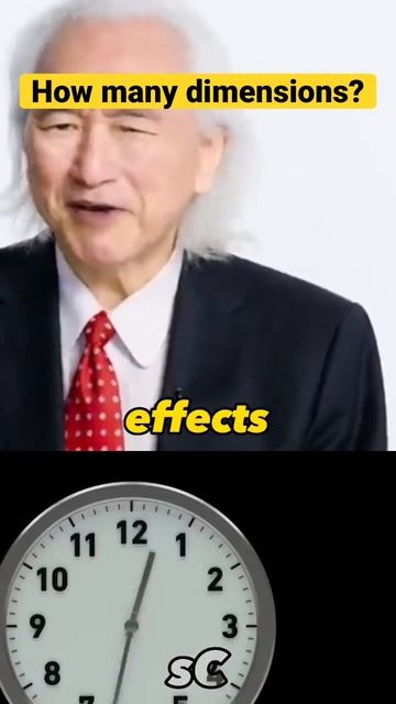 Dimensions Explained Michio Kaku #physics #shorts