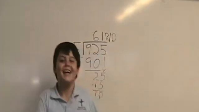 I Will Divide - long division - IHMCS 2011