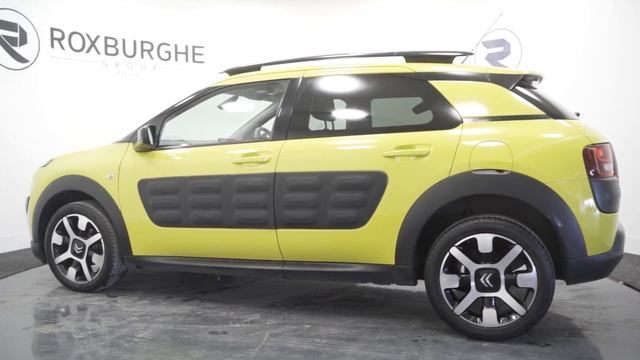 CITERON C4 1.2L PURETECH FLAIR S/S 109 BHP IN YELLOW - THE ROXBURGHE GROUP - USED CARS UK