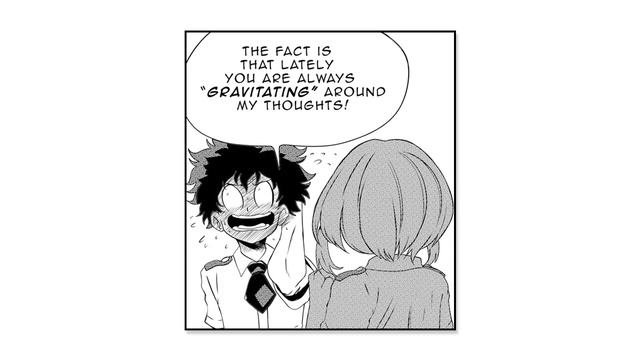 Izuku Midoriya (Deku) X Ochako Uraraka Mini Doujinshi - Gravitating
