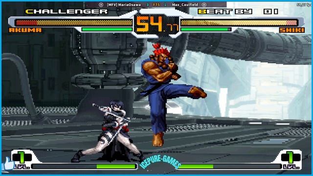 FT5 SNK vs  Capcom   SVC Chaos Super Plus MFV MariaOsawa VS Max Caulfield
