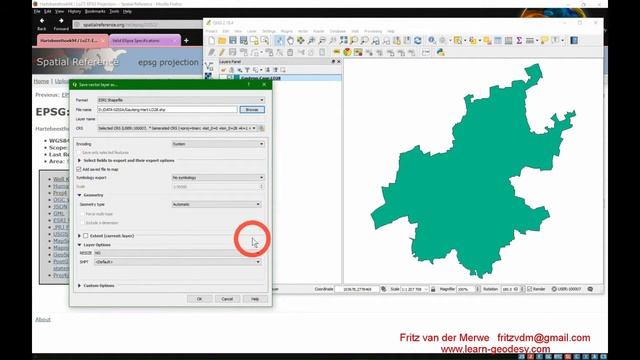 5 Changing Datums in QGIS
