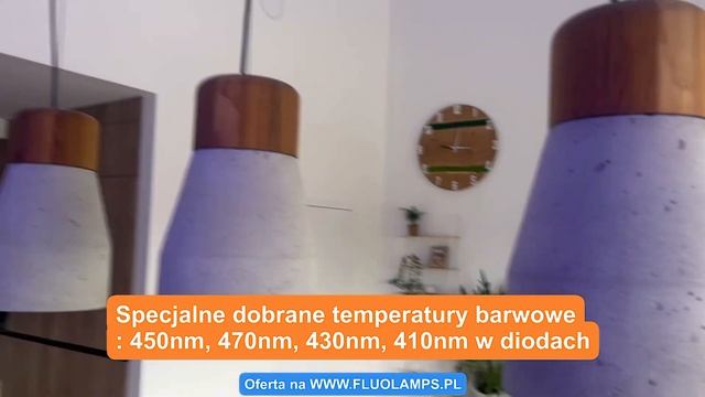 LED BAR FLUO belki oświetleniowe do akwariów morskich UV/Blue dla efektu fluorescencji NOWOŚĆ