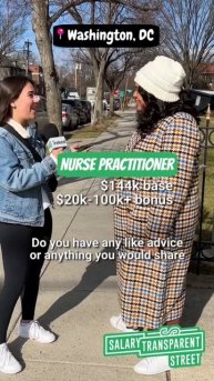 #NursePractitioner in Washington, DC📍Follow @monicathenp to learn more 💚#salarytransparentstreet