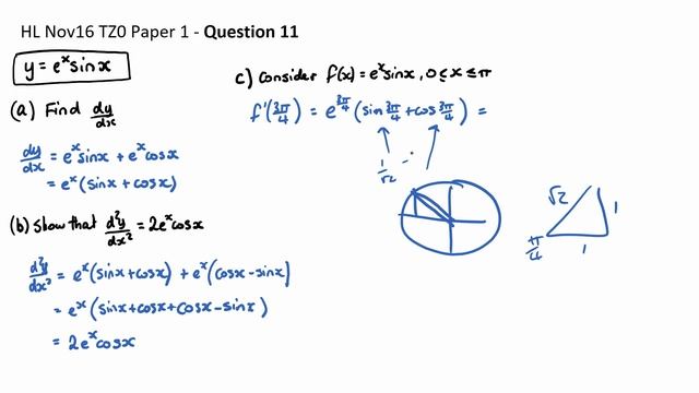 Question 11c - HL Nov16 P1