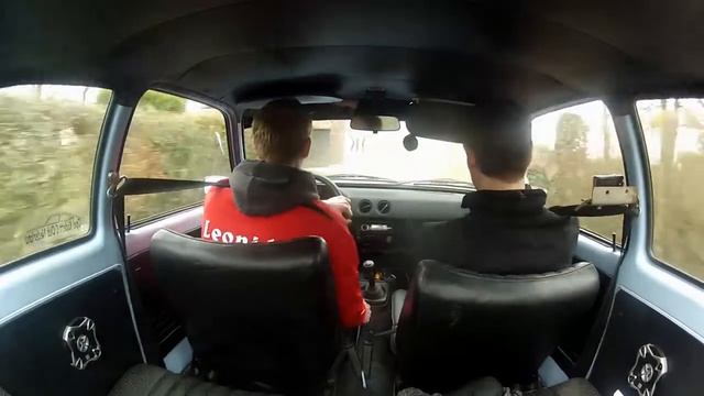 touring with oldtimer cars opel kadett and a opel manta Gopro Hero HD 2