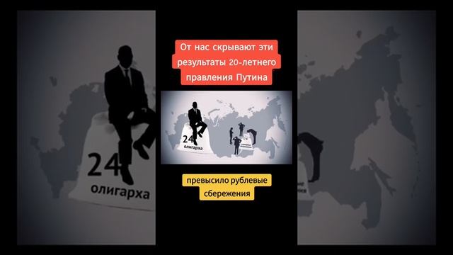 Итоги 20 лет правления в России