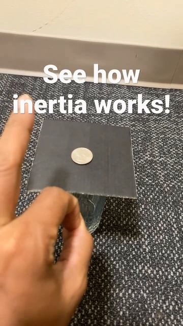 See how Inertia works? | Inertia | Newton’s First Law | Inherent Property of Matter