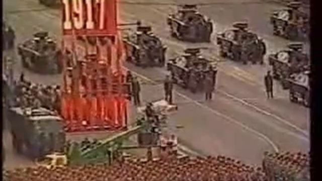 CCCP_Soviet National Anthem, Red Square, 70th Anniversary of the October Revolution Parade (1987)