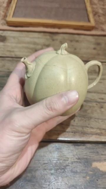 Полностью ручная исинская тыква. Только послушайте звон крышки..
