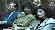 Lita de Lazzari en seminario de la pequeña y mediana empresa 1997