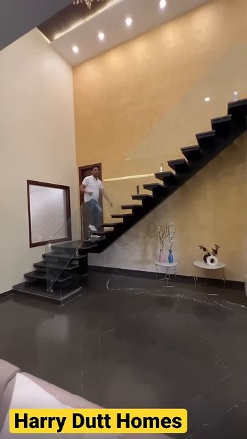 Inside Modern House Staircase Design #shorts #staircasedesign