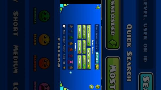 Geometri Dash 2.2 и Обычный Geometry dash