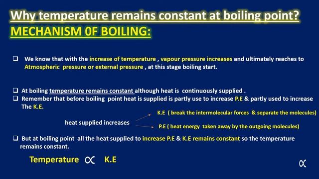 Boiling Point Definition Chemistry | Class 9 | Class 11 | Liquid State Of Matter - YouTube