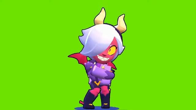 Brawl Stars Trixie Colette Green Screen