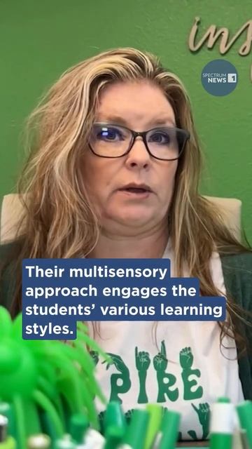 A Texas school uses multisensory learning to keep students engaged