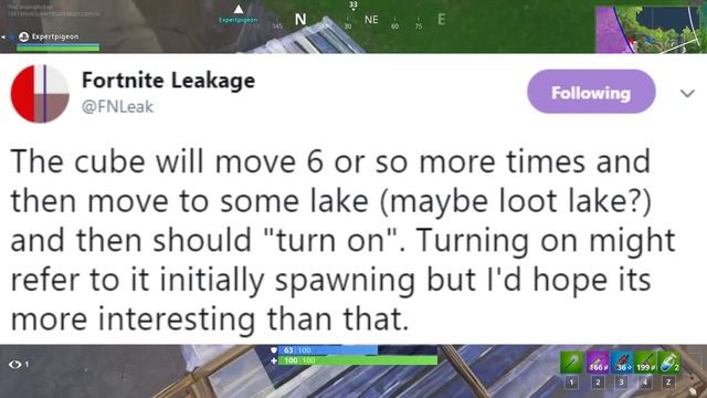 *NEW* Fortnite Update! | CUBE Has Moved, Loot Lake Event Ending! ( Season 5 )
