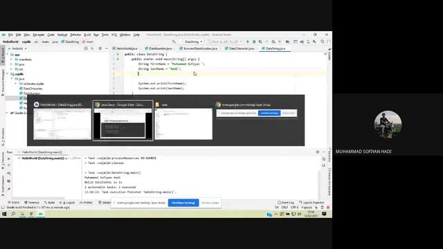 FOSCLASS Mobile Apps #2 - Java Dasar 1