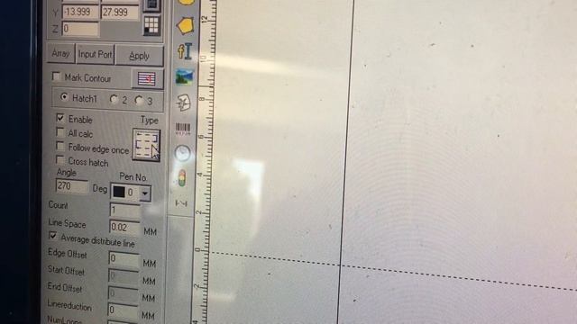 Fiber Laser Experiment: Engraving bullet shell/cartridge - VECTOR image