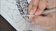 Galaxy Mandala Timelapse