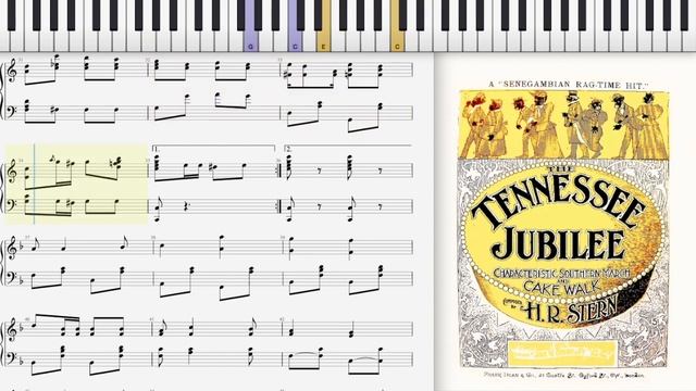 The Tennessee Jubilee by Henry Stern (Dorian Henry, piano rendition)